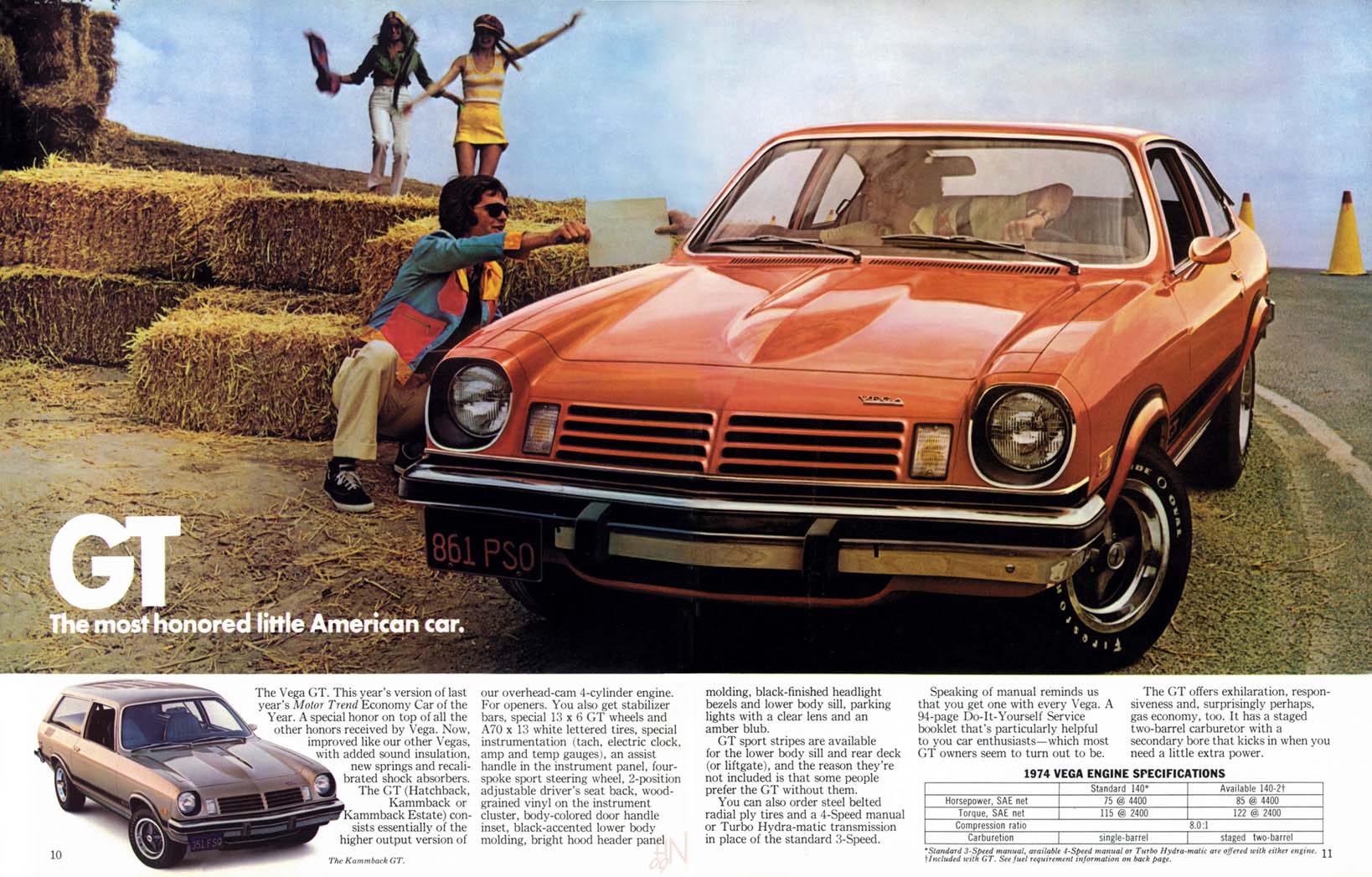 1974 Chevrolet Vega Brochure Page 3
